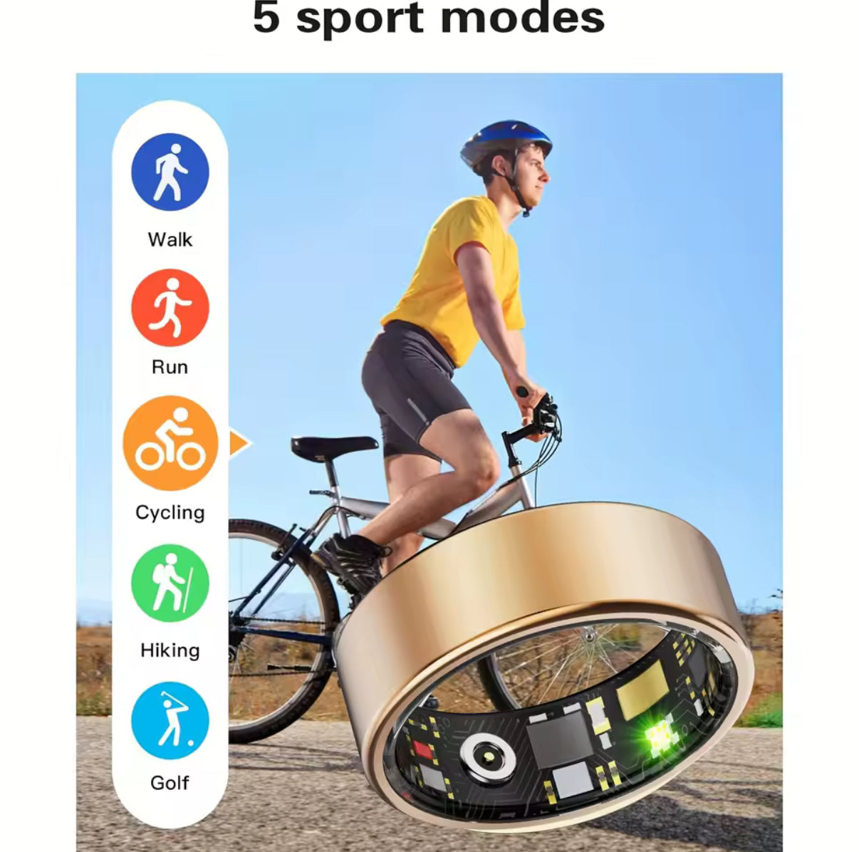 SmartFit Ring™ – Sleep & Activity Tracking Smart Ring