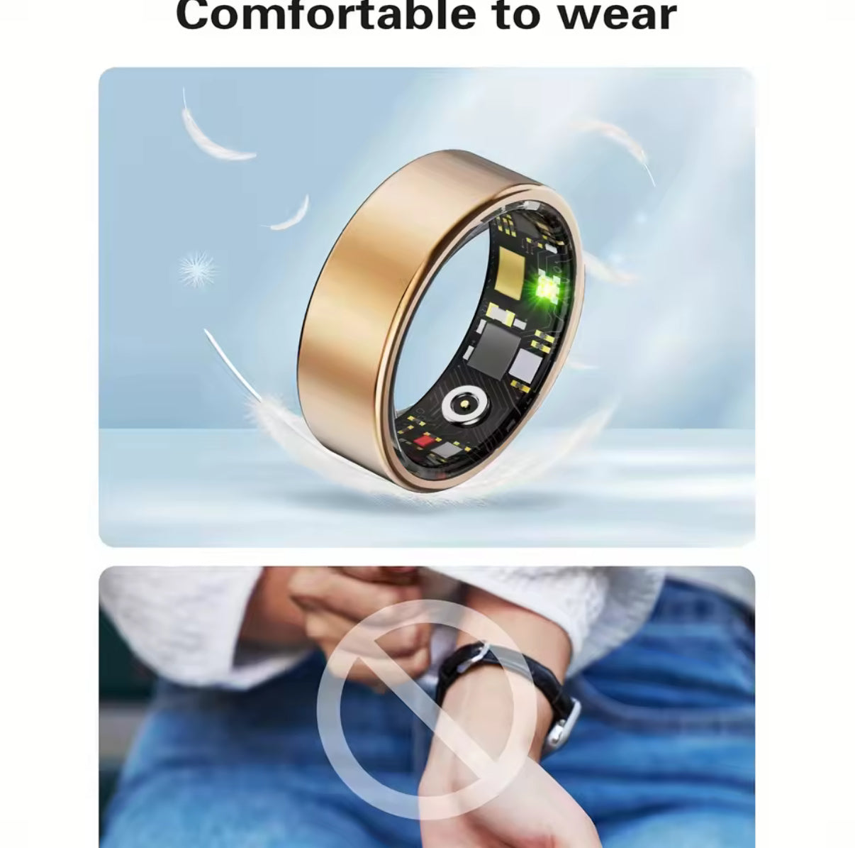 SmartFit Ring™ – Sleep & Activity Tracking Smart Ring